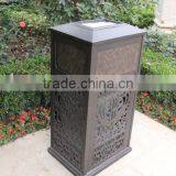 Arlau Outdoor Park Aluminium Waste Bin thumbnail-2