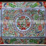 Marble Decorative Tray, Hand Made Marble Serving Tray, Unique Serving Trays, Arab Serving Trays, Food Tray thumbnail-1