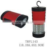 New Design 360 Degree Rotating Plastic Hook Telescopic 16+3 LED Magnetic Camping Light