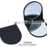 Foldable Plastic Semicircle Shape Pocket Mirror Two Sided Cosmetic Mirror thumbnail-1