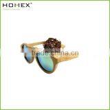 Classic Top Quality Pure Wooden Sunglasses/wooden Sunglasses Wholesale in China/HOMEX thumbnail-4