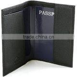 Fashion Genuine Oil Wax Leather Rfid Mens Travel Passport Holder thumbnail-1
