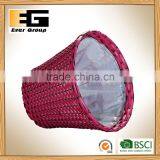 Red Rattan Garden Planter/ Storage Baskets/Bathroom Basket thumbnail-4