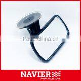 Wide Angle Round Convex Car Vehicle Rearview Mirror With Suction Base thumbnail-1