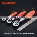 Professional 3/8" Quick Release Ratchet Wrench With Crank Grip Handle thumbnail-4