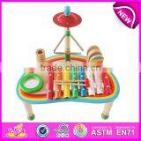 Hot Sale High Quality Wooden Drum, Wooden Musical Instruments Wooden Drum, Fashion Style Musical Wooden Drum W07A060 thumbnail-2