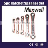 5pc Ratchet Spanner Set