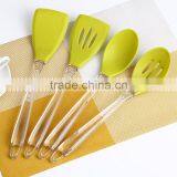 High Quality Factory Price PS Handle Silicone Kitchenware Cooking Utensil thumbnail-3
