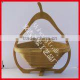 Handmade Storage Bamboo Basket With Handle thumbnail-1