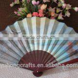 Environmental and Useful Chinese Bamboo Silk Fan thumbnail-3