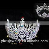 Latest Design Cheap Beauty Queen Metal Pageant Crowns Tiaras H172-137 thumbnail-2