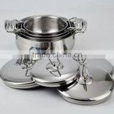 24-30cm 8 Pcs Stainless Steel Stockpot and Cooking Pot thumbnail-6