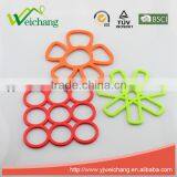 WCJ728 Silicone Mat Pot Holder, Hot Handle Holder, Spoon Rest, Coasters, Eco Friendly, Dishwasher Safe, Home Kitchen Gift thumbnail-3