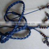 Platted Belt With Beads thumbnail-1