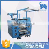 High speed lanyard printing roller heat transfer machine for ribbon printing