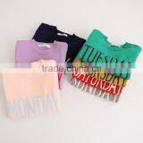 Knitted Cotton Girls Sweater Girl Designer Long Jumper thumbnail-1