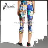 Wholesale Young Girls Tights Custom Digital Printed Leggings thumbnail-2