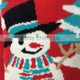 Stock Women Christmas Longline Crewneck Red Knitwear Sweatshirt Knitted Top Long Sleeve Wholesale Bulk thumbnail-5