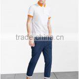 Youth Relax Fit Comfortable White Polo Shirts thumbnail-2