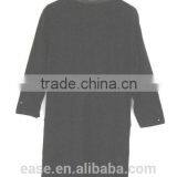 Y Neck With Zipper Jumper Tunic Sweater thumbnail-3