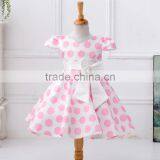 Children Frocks Designs Elegant Summer Dresses Printed Kids Girls Dresses L616 thumbnail-3