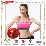 2015 Oeko Comfortable Quick Dry Breathable for Women Fitness Wear Lady's Sports Bra thumbnail-1