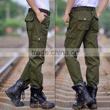Juqian Workwerar Stylish Casual Quality Quick Drying Green Multi-pockets Work Pants Mens With Knee Pad thumbnail-4