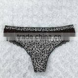 Sexy Ladies Leopard Print Corset and Panty Set Sexy Women Shaper Wears thumbnail-3