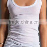 Girls White Workout Tank Top Vest thumbnail-2