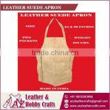 Durable Quality Top Selling Leather Suede Apron for Industrial Use
