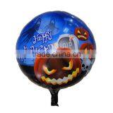 Aluminium Foil Balloon Pumpkin Multicolor Halloween Ghost Message " Happy Halloween " Balloons Manufacturer thumbnail-1