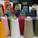 Wholesales High Quality 100% Polyester Ring Spun Yarn for Knitting and Weaving thumbnail-2