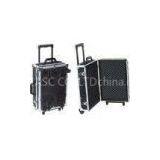 Black 5 MM MDF Aluminum Carrying Cases / Equipment Cases With Trolley thumbnail-1