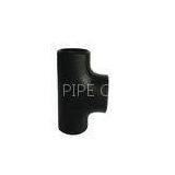 Butt Weld Pipe Tee , Welded Forged Steel Pipe Fittings , TEE With ASTM