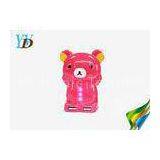 Cartoon Bear LED LCD Dual USB 5200mAh Mobile Rechargeable Portable Power Bank