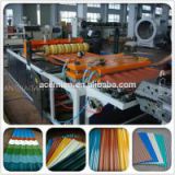 Synthetic Resin wave Tile  machine