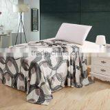 2016 newfashioned grey supersoft flannel blanket