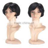 High Quality Wigs Hair for White Women 5A Brazilian 100 Human Hair,2013 New Style Human Hair Full Lace Wigs Wholesale Factory thumbnail-1