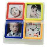 2016 Selling Well Plastic Picture Frame Ornaments Digital Garden Table Clock thumbnail-5