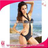 2016 Black Sexy Sling Bikini thumbnail-3