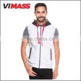 Custom Wholesale High Quality Men's Short Sleeve Hoodie