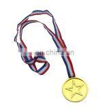 Dazzling Toys Star Winner Award Gold Medal Necklaces For Party Favors