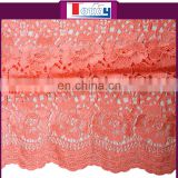guipure coral cord lace fabric african lace for party