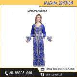 Royal Blue Luxury Kaftan For Wedding Occasion And Party Wear 5996 thumbnail-3