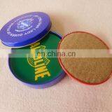 Custom Printing Logo Round Tin Coaster With Cork Back thumbnail-4