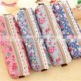 Customized School Children Imagine Zipper Case Canvas Pencil Pouch thumbnail-1