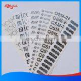 2017 Hot Sale Custom Sticker waterproof logo sticker