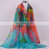 Scarf Factory Bulk Wholesale China Woman's Voile Scarf thumbnail-4