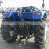 China engine 4 wheel tractor with front loader and bakchoe