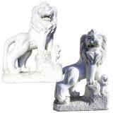 Hot Selling Outdoor Marble Animal Lion Sculpture thumbnail-2
